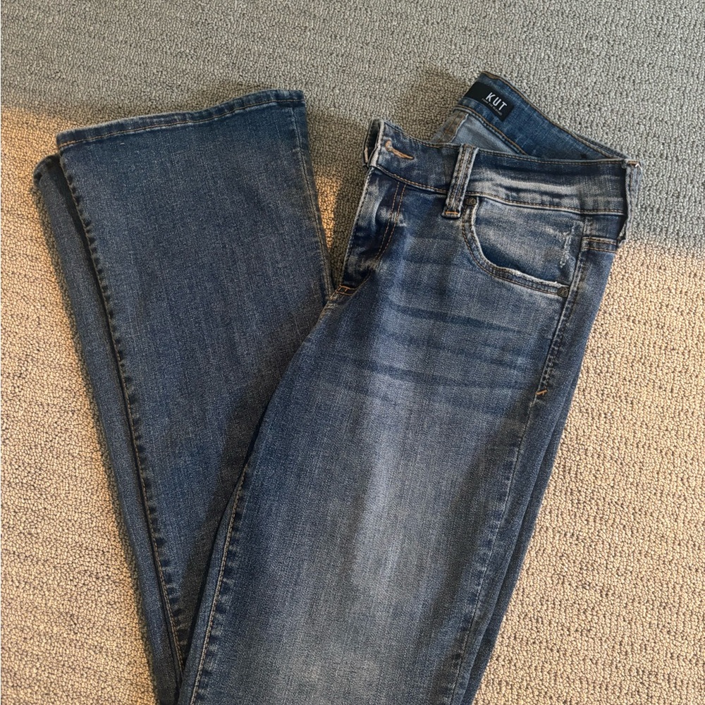Kut from the Kloth Dark Blue Flare Jeans